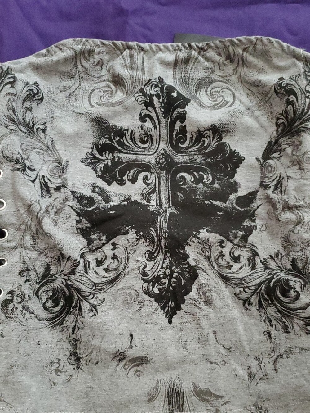 *NWT* Hot Topic Filigree Cross Girls Tube Top - Picture 8 of 16